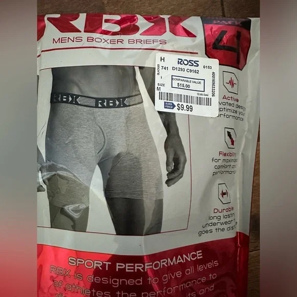 Brand new RBX boxer briefs size medium - Picture 3 of 4